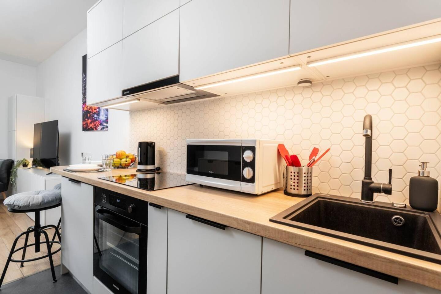 Apartment The Blue Nest Targowek *