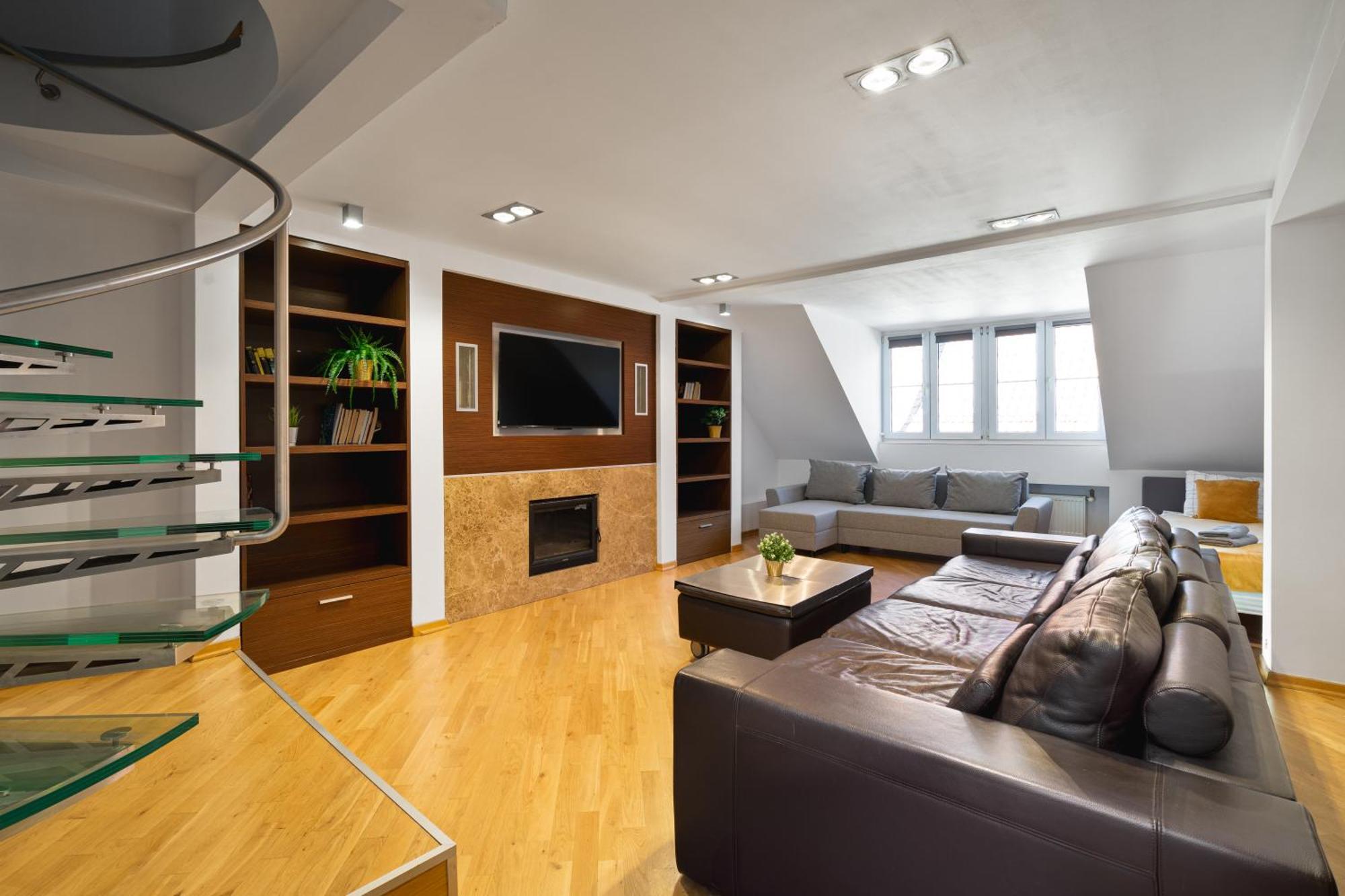Close-3 Floor Luxury - Center - 150 M2 - Old Town - Downtown View - Piwna Apartament Warszawa