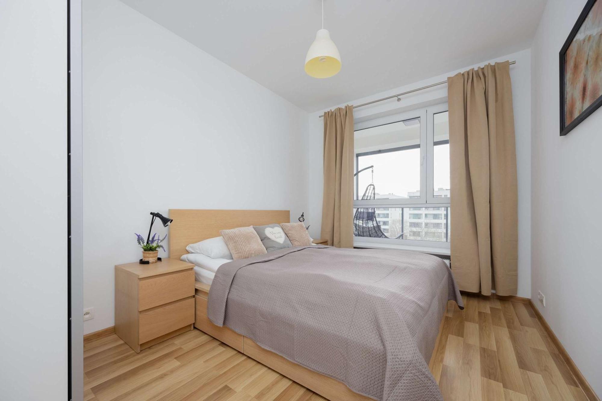 Bright With Parking Near The Pge National Stadium By Renters * Warsaw