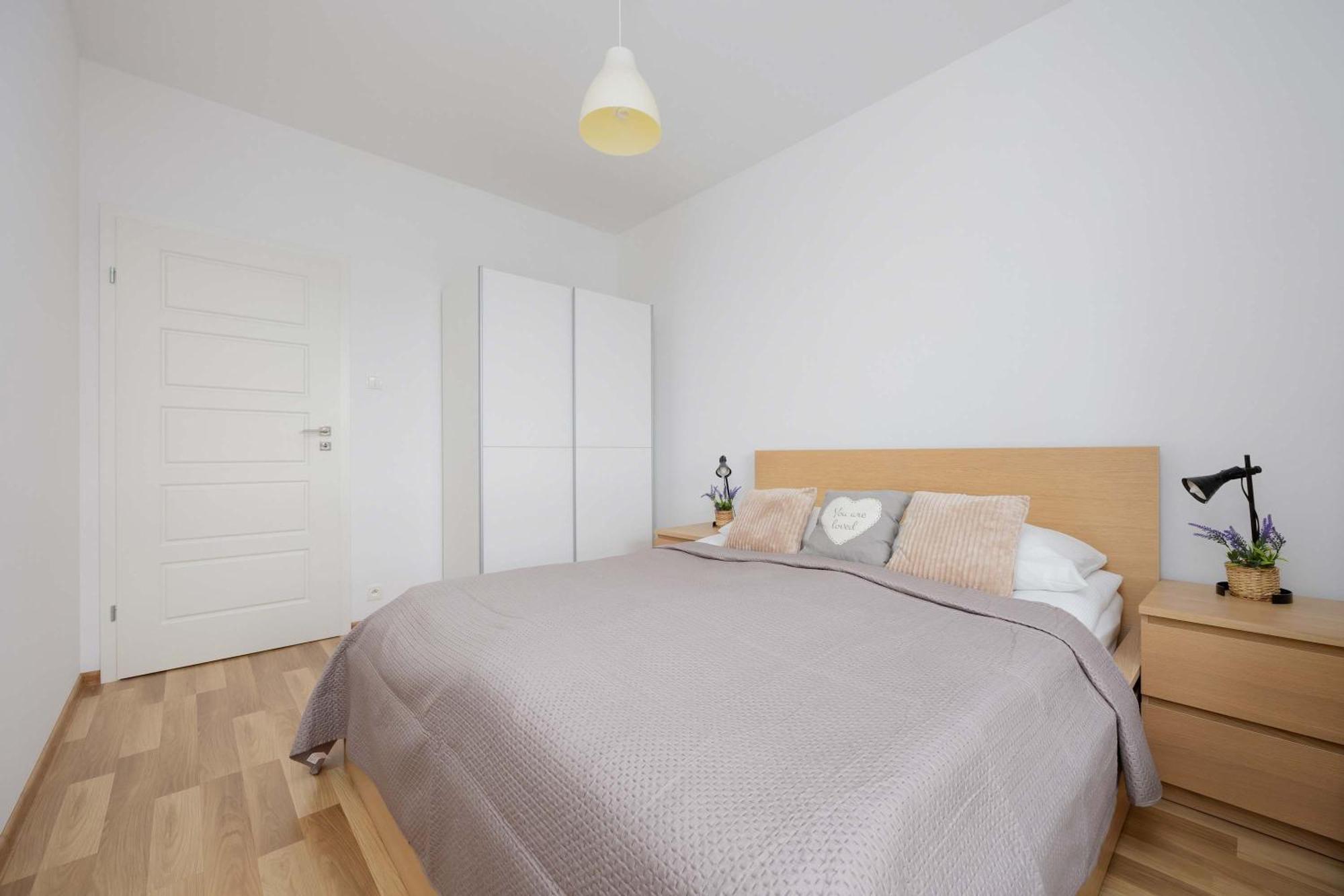 Bright With Parking Near The Pge National Stadium By Renters Warsaw