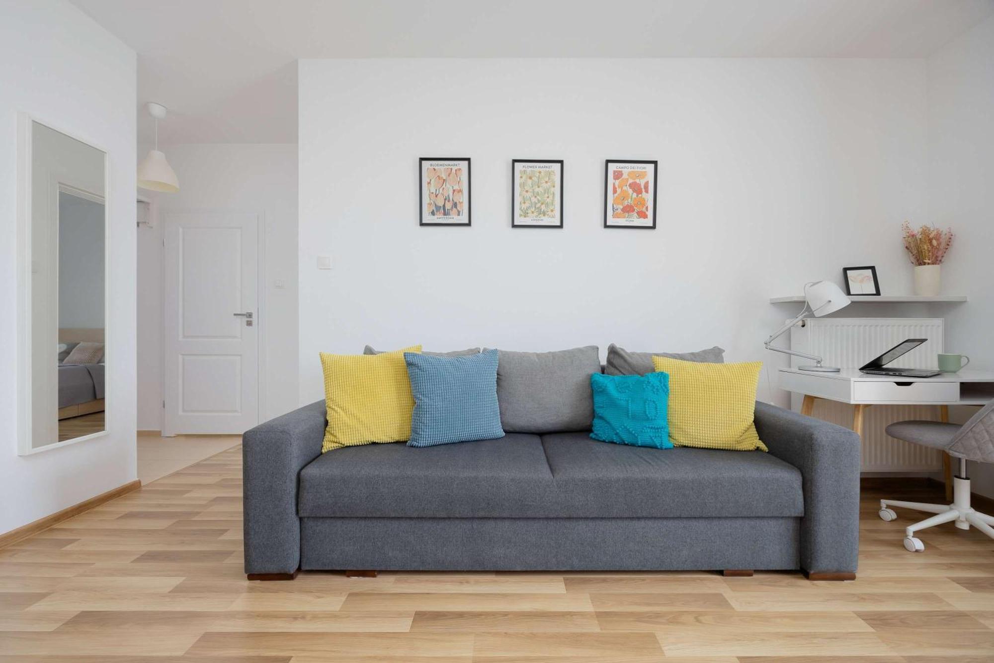Bright With Parking Near The Pge National Stadium By Renters Warsaw