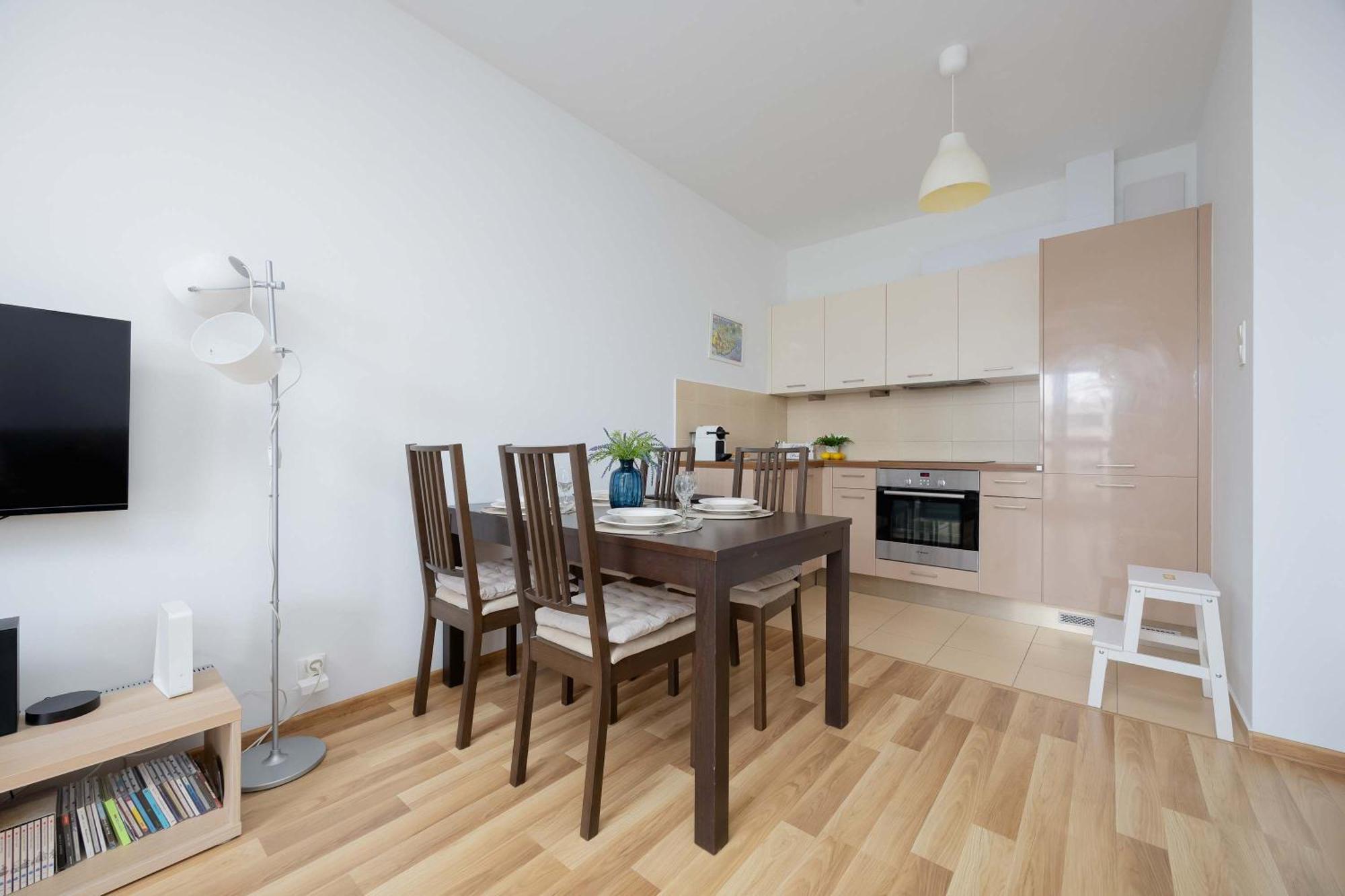 Bright With Parking Near The Pge National Stadium By Renters * Warsaw