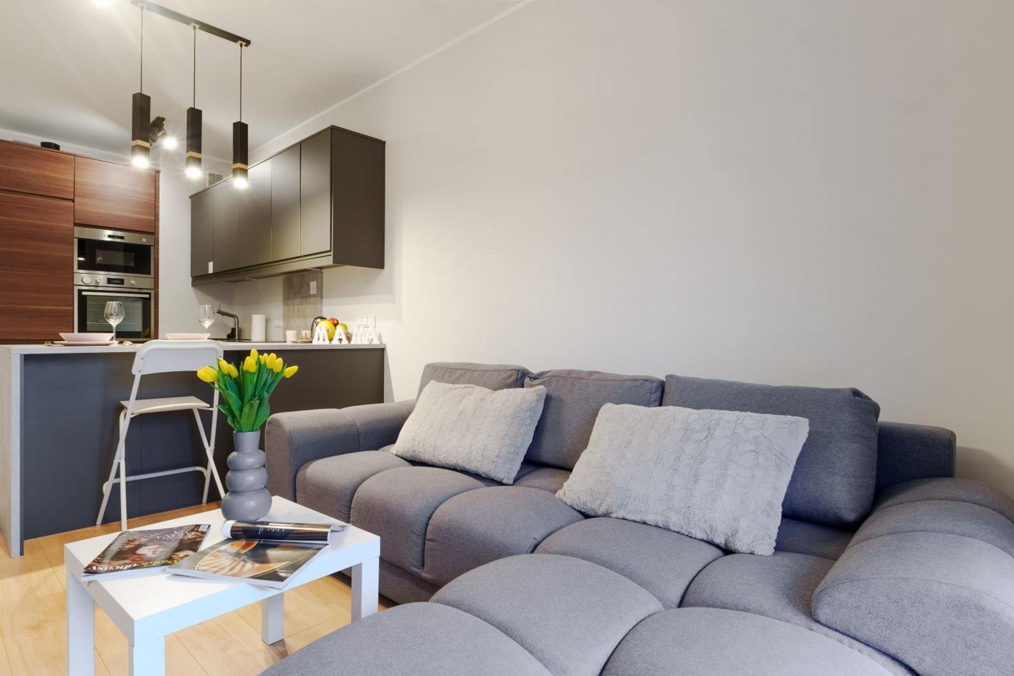 Apartamento Piekny Bobrowiecka Z Balkonem Varsóvia