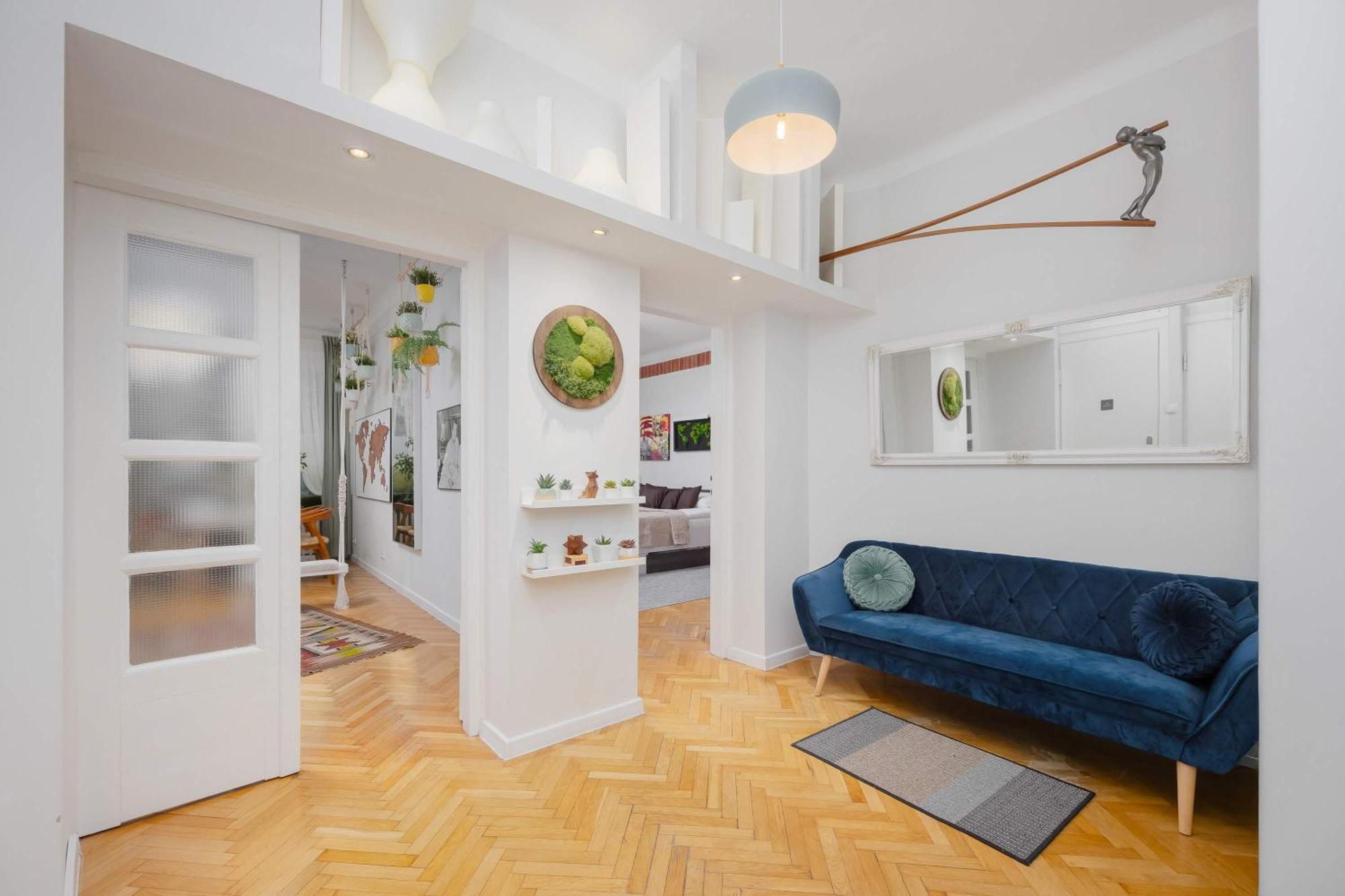 Apartment Piekny Jasny Z Sypialnia I Biurkiem By Renters Warsaw