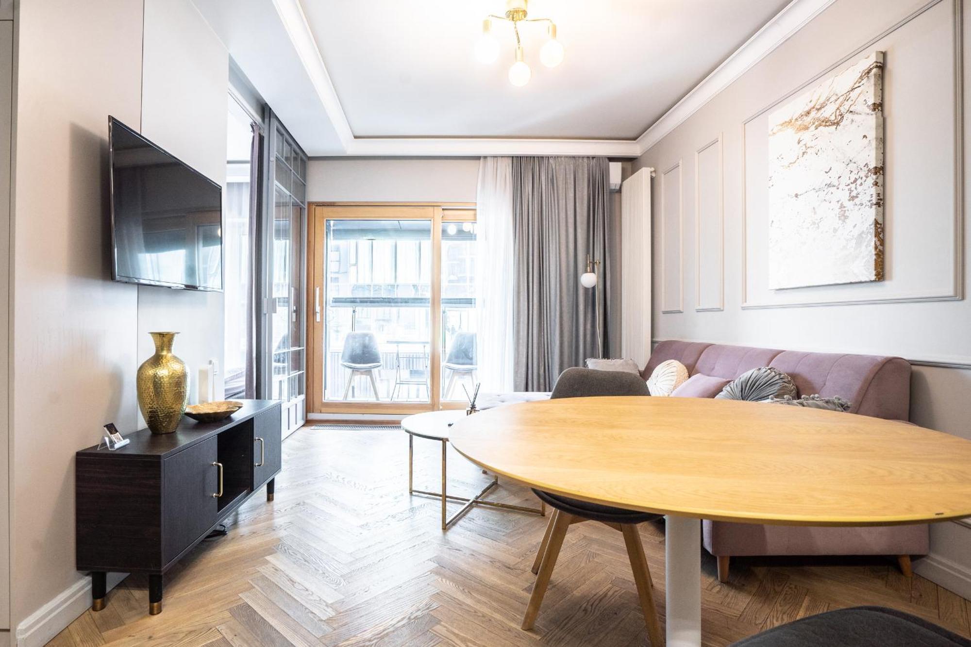 Căn hộ Vipwarsawapartments Amber Mennica *