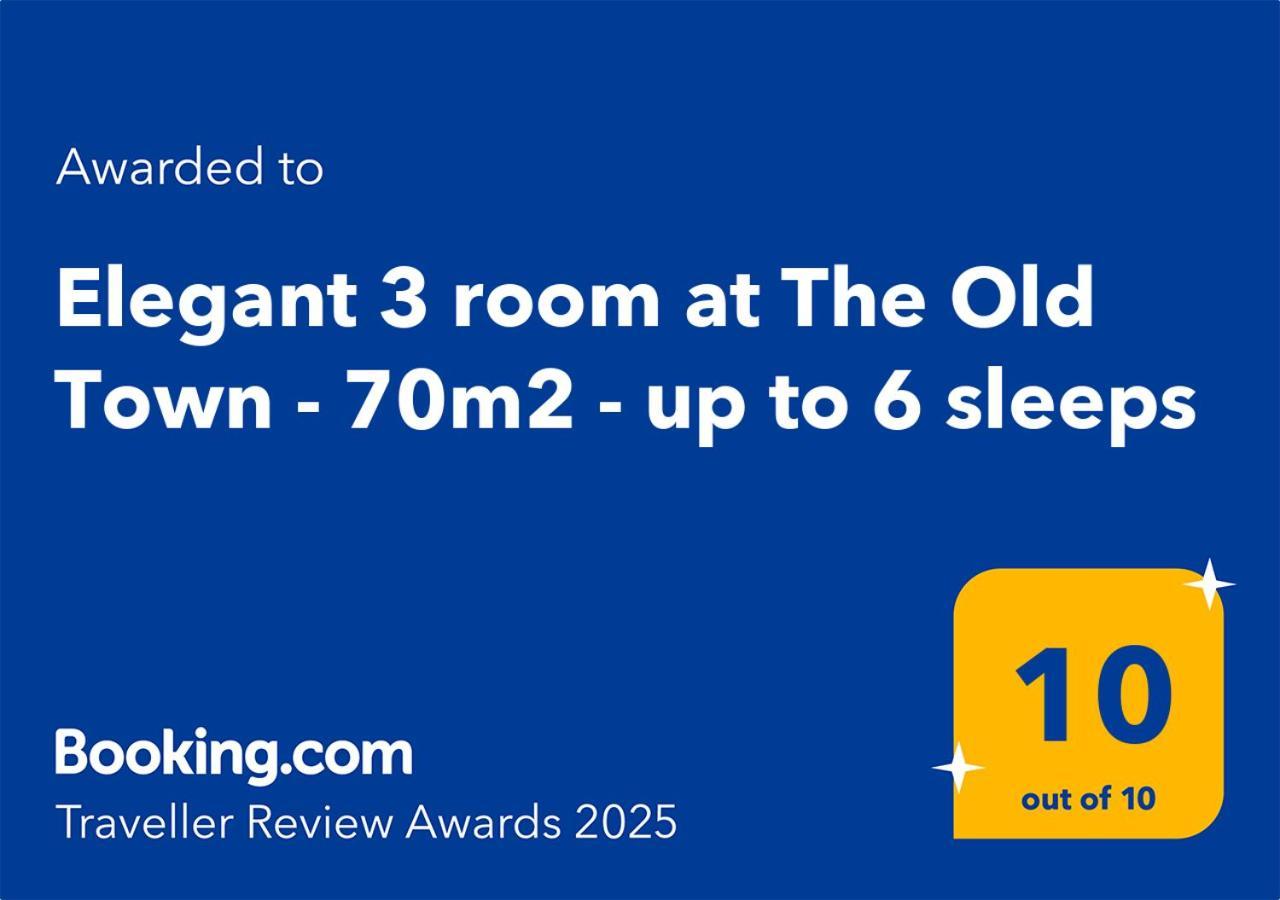 Elegant 3 At The Old Town - 70m2 - Up To 6 Sleeps * Warsaw