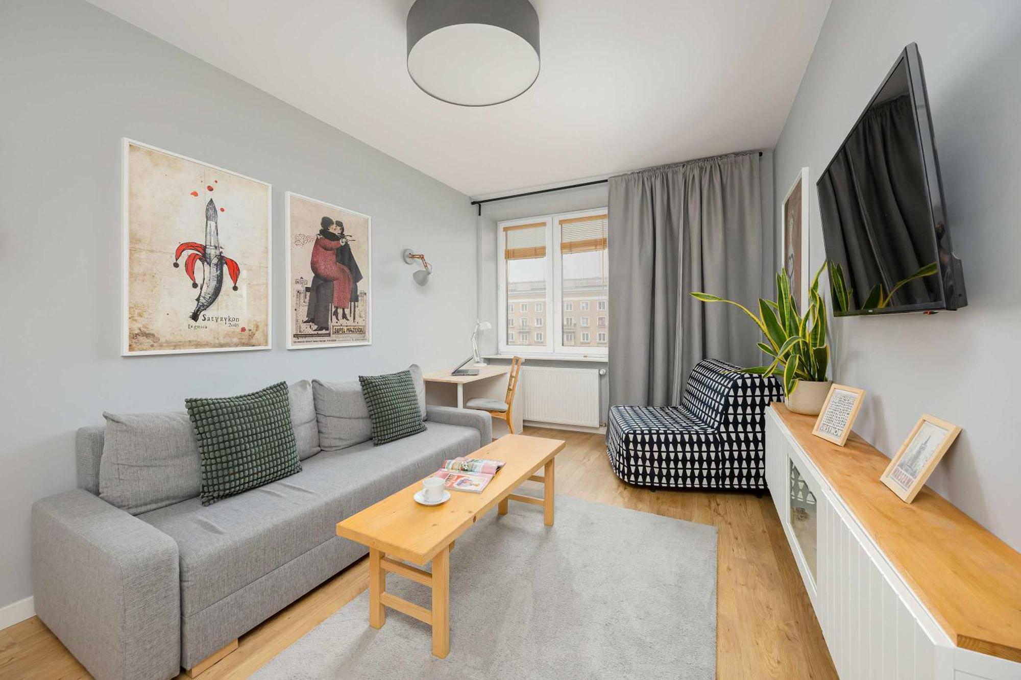 Ogrodowa Cozy Near Mirowska Hall Warsaw's Wola By Renters Warsaw