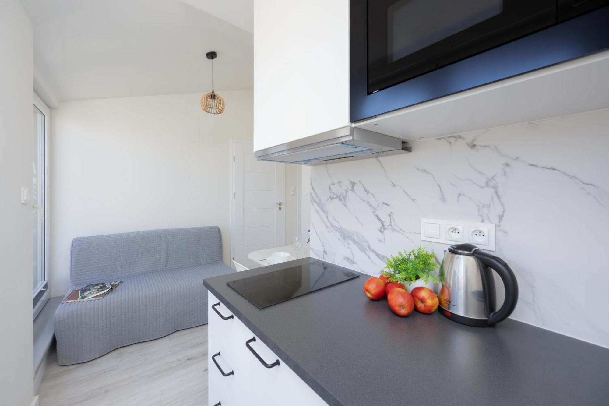 Bright With Air Conditioning Near The Copernicus Science Center In By Renters Apartment