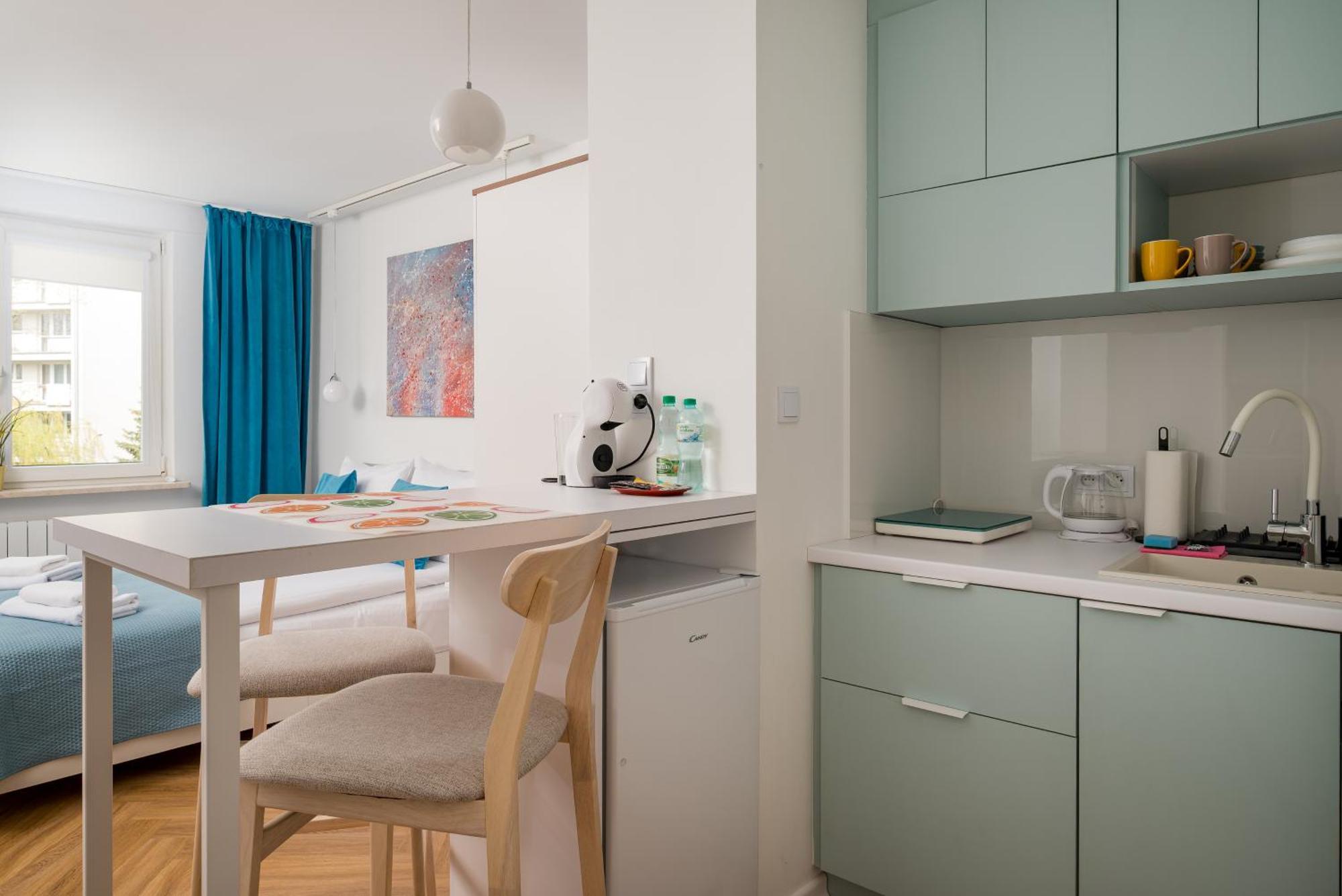 Solec Blue Harmony Studio Apartment Warsaw