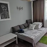 Room With A Balcony In The Very Center Of Warsaw
