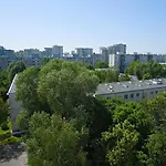 White Studio Next To Polin Polish Jews Musem