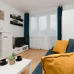 Warsaw Airport Studio Astronautow With Balcony By Renters