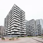 Bliska Wola Navy Blue Business Apartment