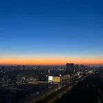 Apartament Skyscrapper Z Widokiem Na Panorame Warszawy
