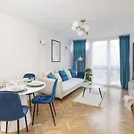 Ecru Boho Living With City View