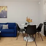 Modern Apartment With Balcony Mokotow Business Centre By Noclegi Renters