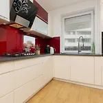 Metro Targowek Spacious Apartment With Parking By Noclegi Renters