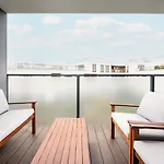 Bluszczanska Blue Modern Apartment