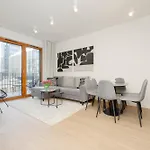 Three-Bedroom Apartment Warsaw Mokotow With Balcony By Noclegi Renters