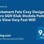 Apartament Fala Metro Sgh Klub Stodola Parking Parkview Fast Wifi