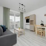 Modern Apartment With Balcony & Parking Warsaw Mokotow By Noclegi Renters