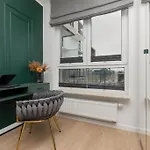 Green Apartment In Warsaw\'S Bemowo District With A Garden And Double Garage