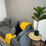 Grey Apartament 2 Pokojowy Z Balkonem W Warszawie
