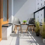 Metro Targowek One Bedroom Apartment For 4 With Furnished Balcony By Noclegi Renters