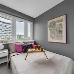 Warsaw Powisle Apartment - 8Th Floor With Balcony - By Rentujemy