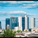 40 M2 Apartament City Centrum- 1Km Od Dworca Centralnego- Piekny Widok Na Warszawe- Nowo Grodzka