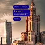 Apartment Strict Warsaw Center - Metro,Free Parking