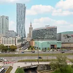 Przytulne Studio W Centrum Warszawy Z Widokiem Na Miasto, Wanna I Balkonem By Rent Like Home