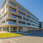 Air Conditioned Apartment In Warsaw With Parking, Desk And Balcony By Noclegi Renters