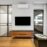 Warsaw Postepu Apartment - Parking, Balcony, Ac - By Rentujemy