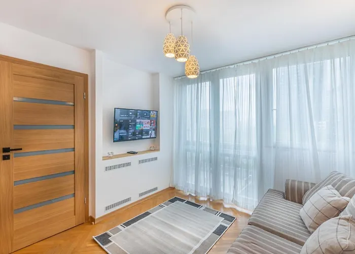Apartment Strict Warsaw Center - Metro,Free Parking
