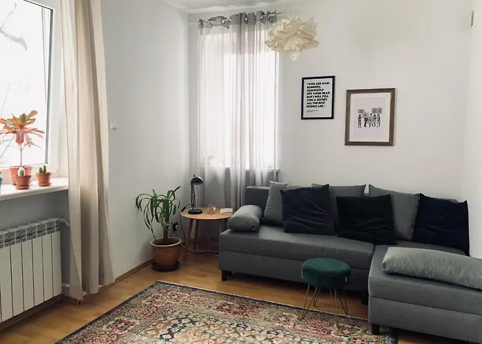 Artystyczny Apartment na Żoliborzu
