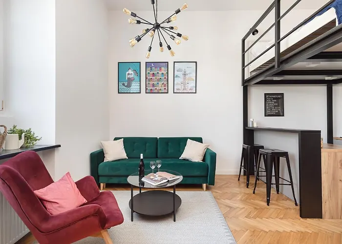 Stylowe Studio Z Antresola Warszawa