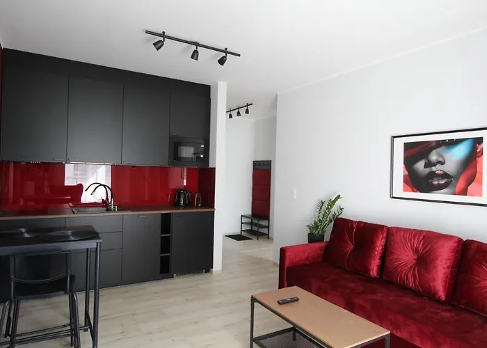 New Apartment Mona Warsaw Red