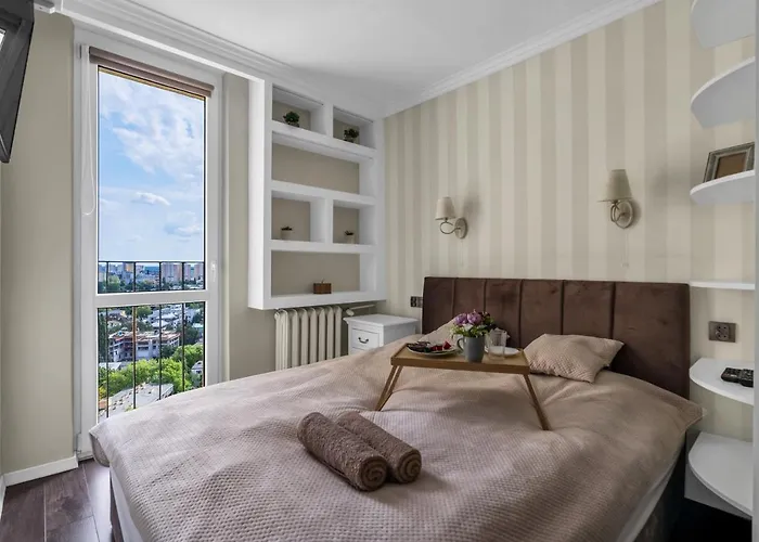 Warsaw Praga Views - 17Th Floor With Balcony - By Rentujemy