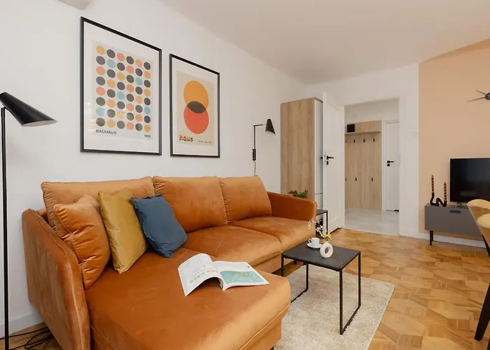 Family Apartment With Two Bedrooms And Balcony In Warsaw By Noclegi Renters