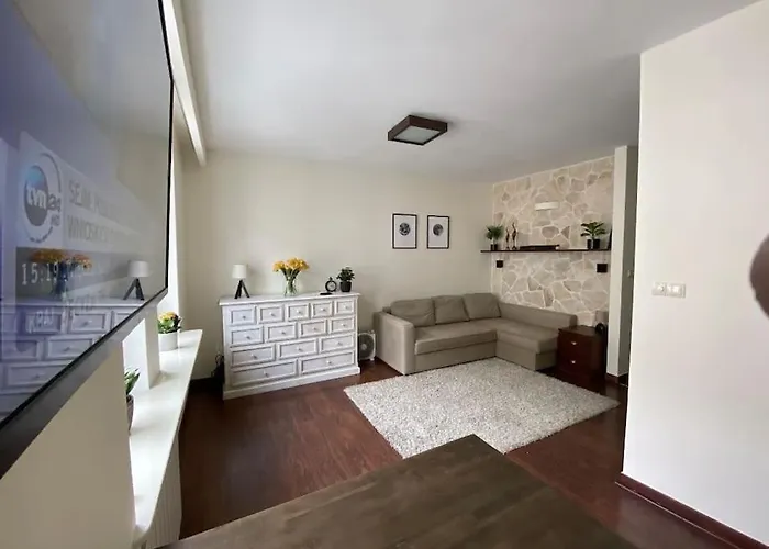 Apartament W Sercu Warszawy.