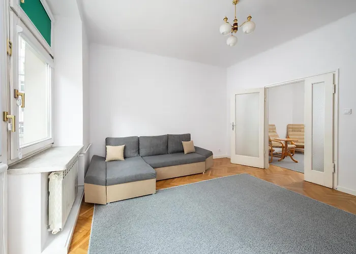 Widok Central Warsaw Apartment