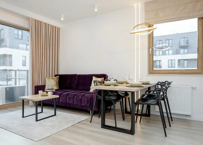 Mokotow Stylish Apartment With Parking & Balcony By Renters Prestige