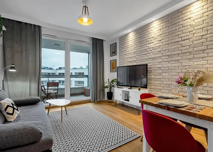 Warsaw Wola - Parking, Balcony, Quiet & Green Quarter - By Rentujemy