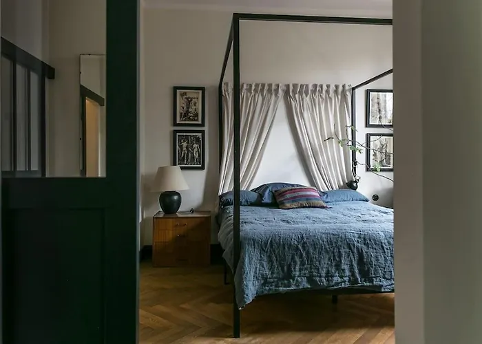 Dark Blue Apartment