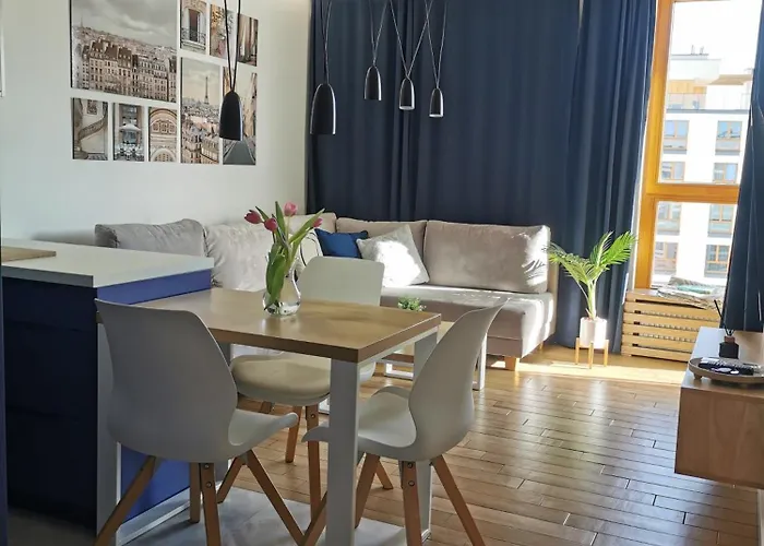 Wola Blue Modern Apartment