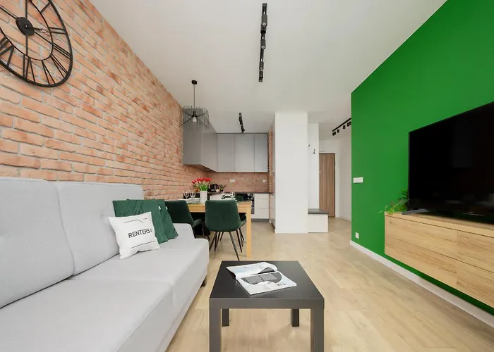 Industrial Apartment With Parking Fort Wola By Noclegi Renters