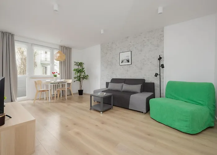City Park Studio Apartment Solec Warsaw By Noclegi Renters