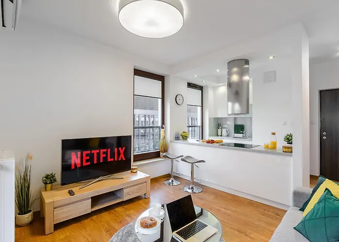 Premium Apartments With Free Parking Near Muzeum Powstania