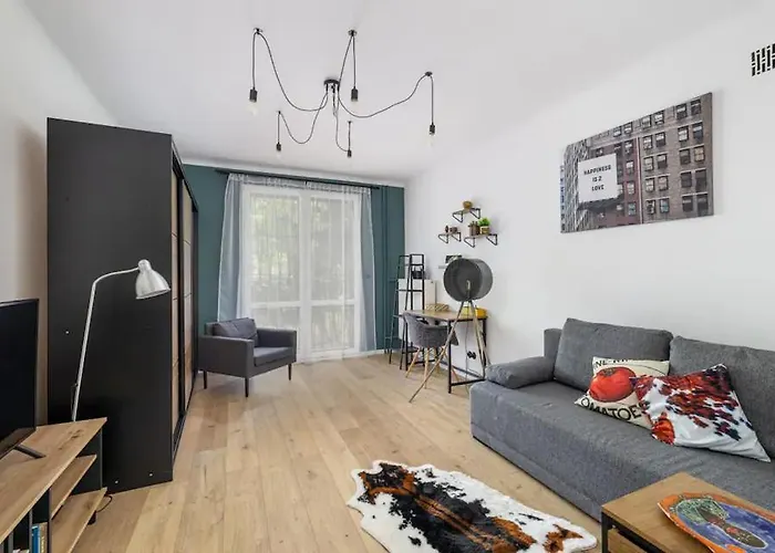 Loft 1-Bedroom Apartment In Green Mokotow Wwa87